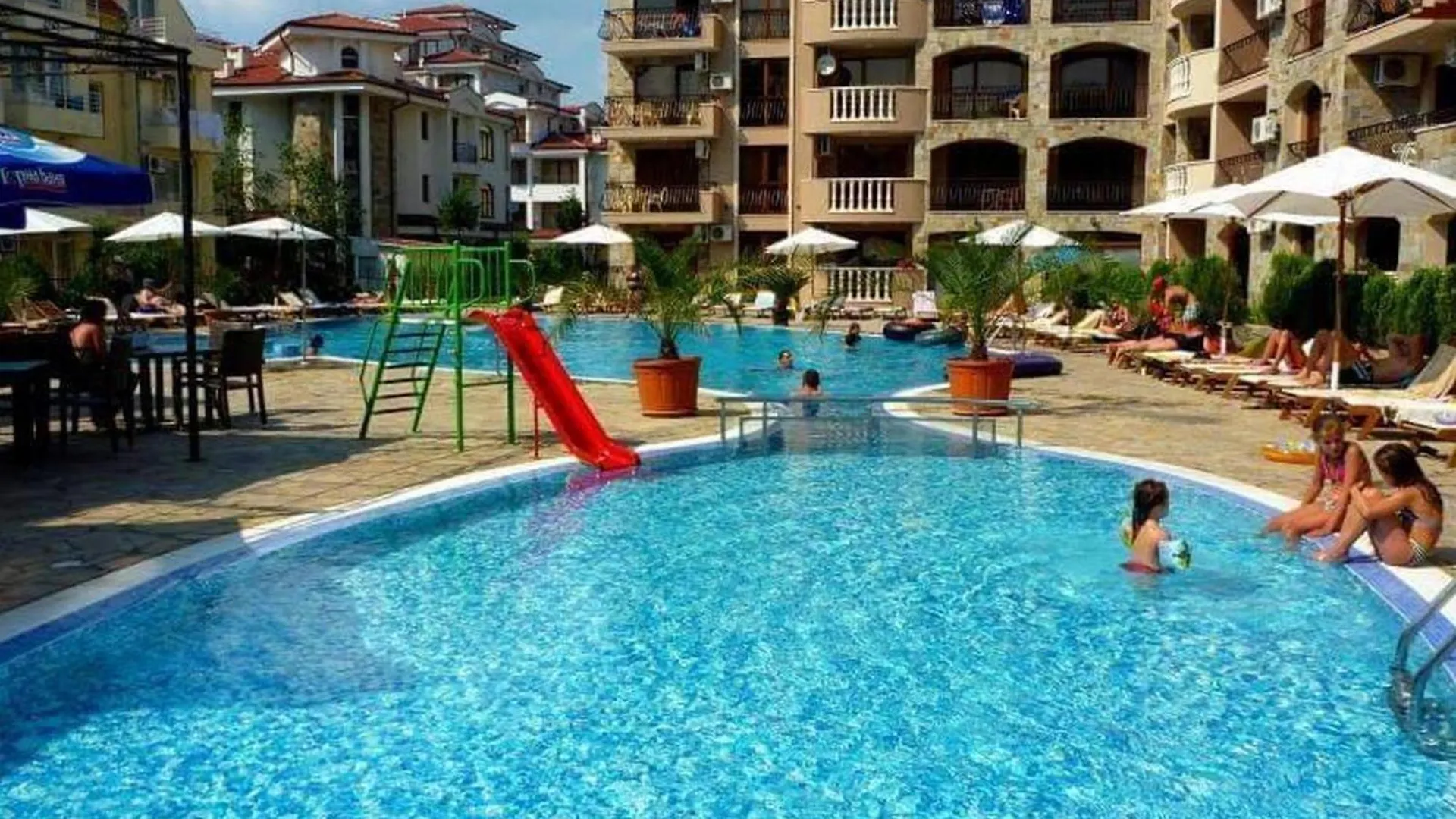 Menada Kalia Apartments Slăntjev Brjag Bulgarien
